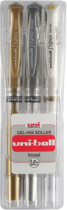 Produktbild Uni-ball Signo broad (Mehrfarbig, 3 x)