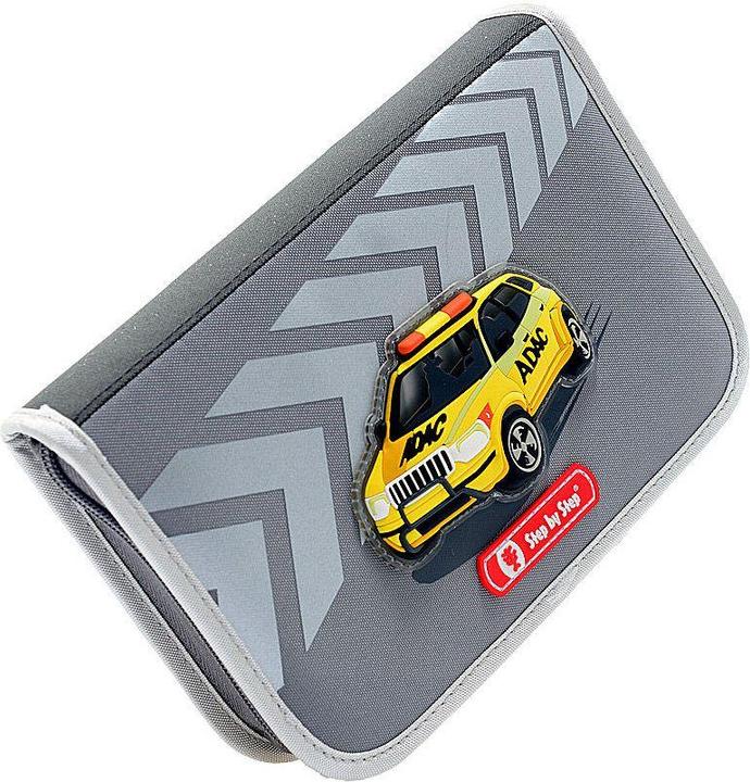 Produktbild Step by Step 3D Adac pencil case with accessories in gray