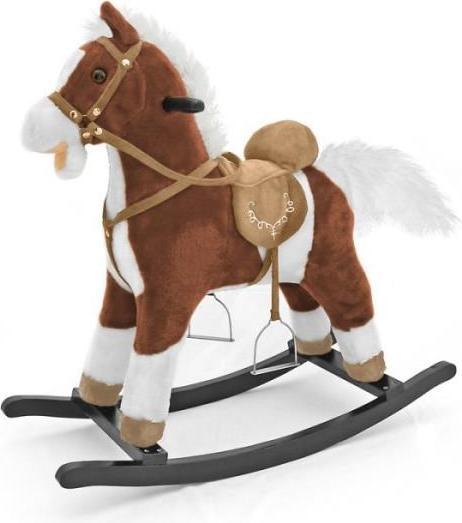 Produktbild Mally Schaukelpferd Mustang dunkelbraun. MILLY