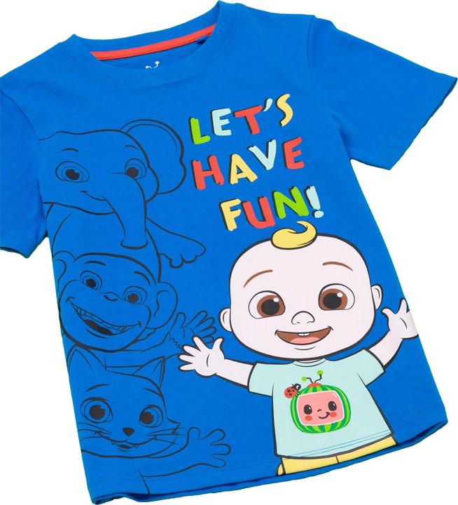 Immagine prodotto Cocomelon Let's Have Fun! Maglietta Maniche Corte Ragazzi (92)