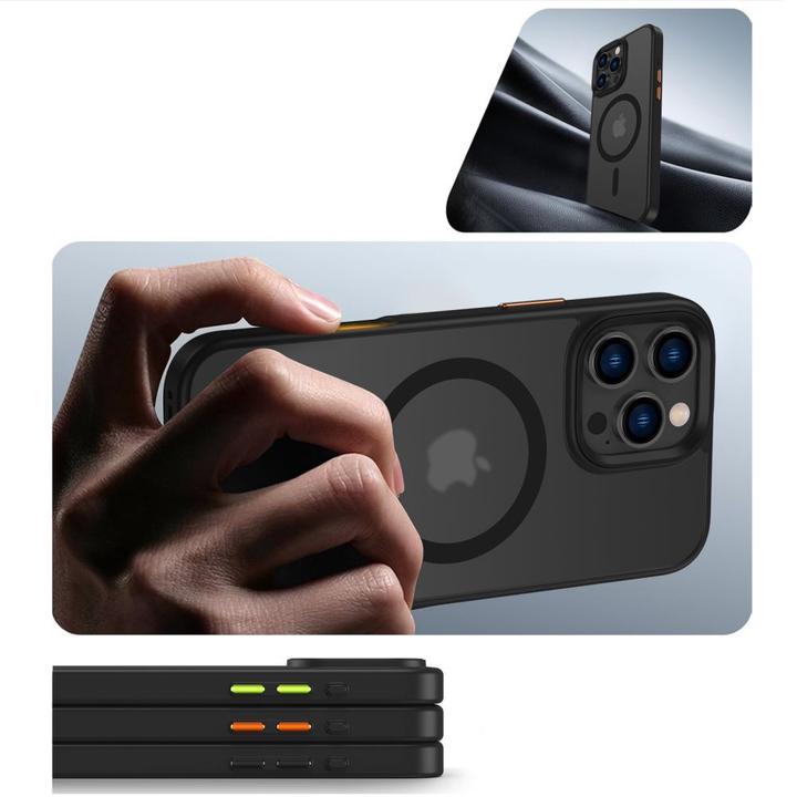 Immagine prodotto Tech-Protect MagMat Magsafe 3er-Set iPhone 16 Hülle - Mattschwarz (Apple iPhone 16)