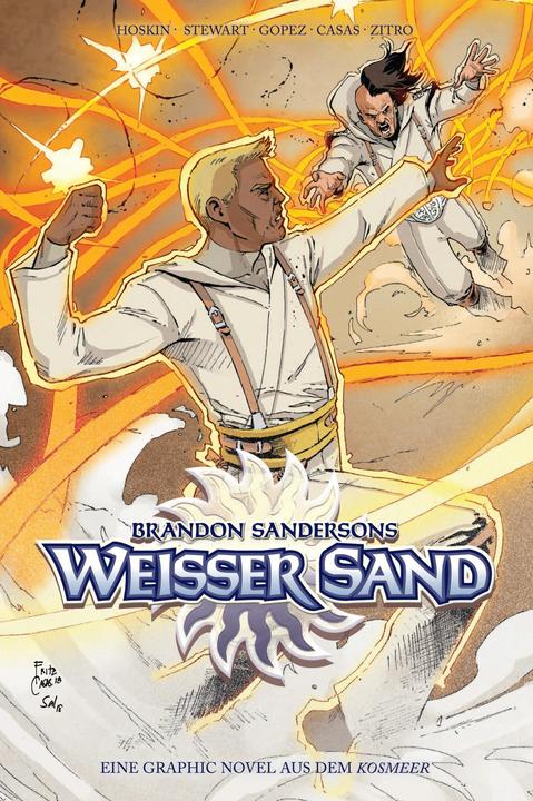 Produktbild Panini Brandon Sandersons Weisser Sand (Collectors Edition) - Eine Graphic Novel aus dem Kosmeer (Deutsch, Julius Gopez, Ben McSweeney, Dan Dos Santos, Nabetse Zitro, Brandon Sanderson, Justyna Gil, Rik Hoskin, Isaac Stewart, 2023)