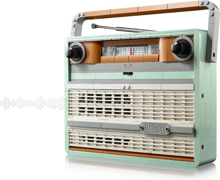 Productafbeelding LEGO Retro draagbare radio (10334, LEGO Icons, LEGO Zeldzame Sets)