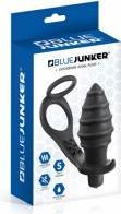 Blue Junker Plug anal vibrant et cockring