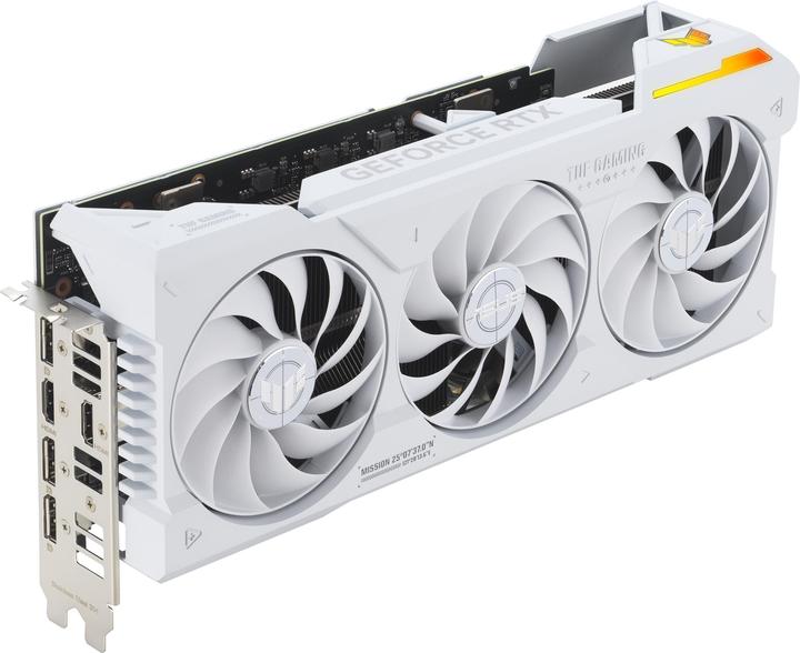 Actual product image ASUS TUF-RTX4070TIS-O16G-BTF-WHITE only BTF compatible (16 GB)