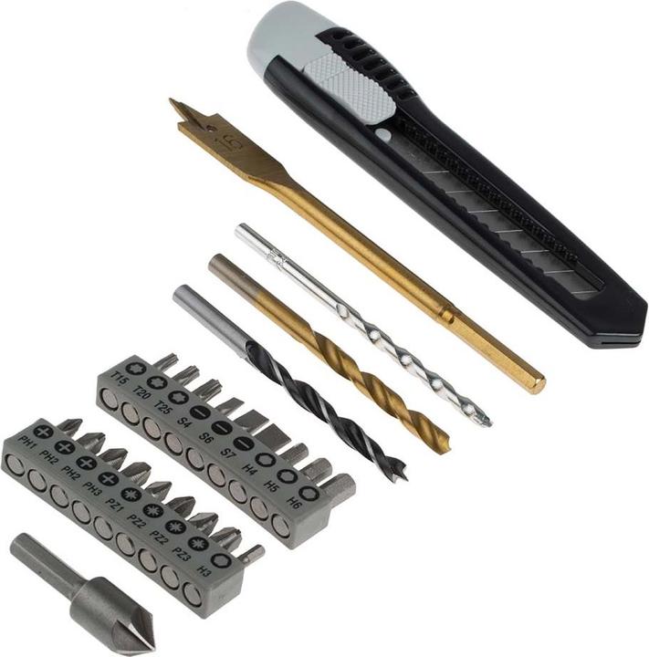 Produktbild Bosch Zubehör X-Line-Titanium Bohrer- und Schrauber-Set, 50-teilig (1.5 mm, 2 mm, 2.5 mm, 3 mm, 3.5 mm, 4 mm, 4.5 mm, 5 mm, 5.5 mm, 6 mm, 6.5 mm, 7 mm, 8 mm, 10 mm, 16 mm, 22 mm)