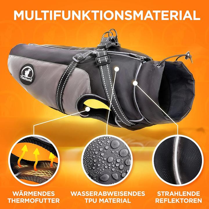 Actual product image Tierhood Regenmantel für Hunde (XXS, Dog raincoat)