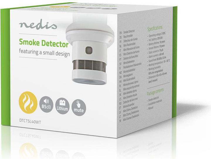 Actual product image Nedis Smoke detector | Battery operated | Battery life up to