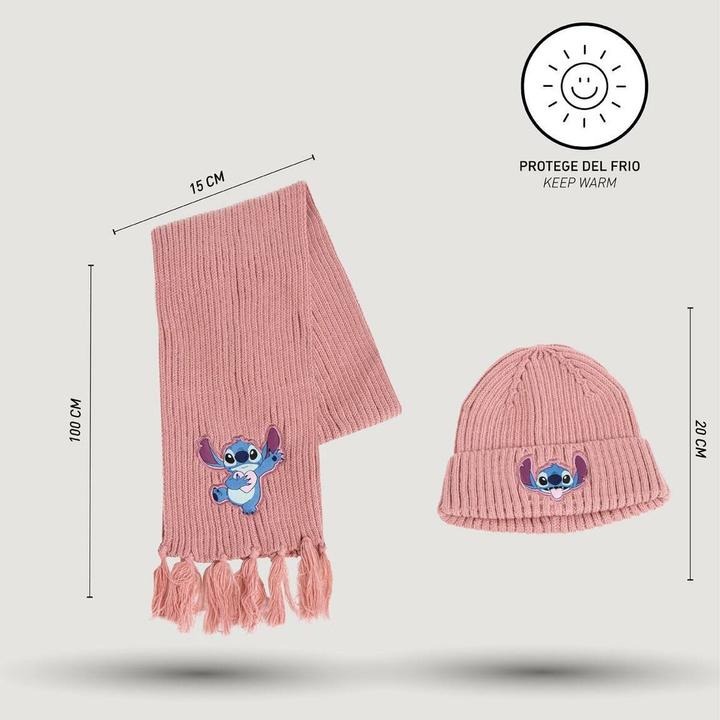 Actual product image Cerda STITCH - Set Bonnet Echarpe - 2 Pc (One size)