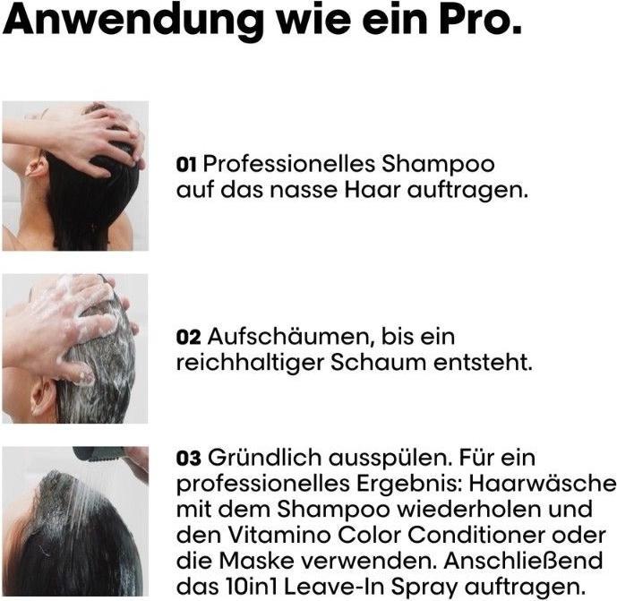 Actual product image L'Oréal Professionnel Series Expert Vitamino Colour Refill (500 ml, Liquid shampoo)