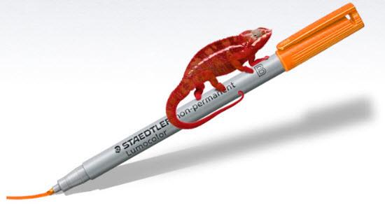 Actual product image Staedtler Lumocolor non-permanent (Orange, 2.50 mm, 1 x)