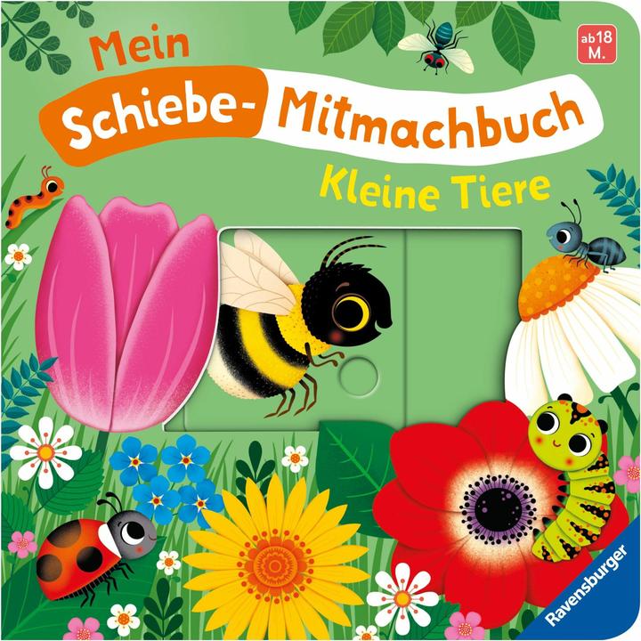 Produktbild Ravensburger Mein Schiebe-Mitmachbuch - Kleine Tiere (Deutsch)