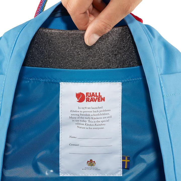 Actual product image Fjällräven Kånken Rainbow Mini 7 (7 l)