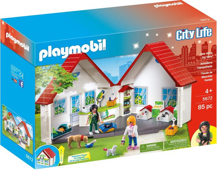 Actual product image Playmobil Take Along Animal Clinic (71396, Playmobil City Life)