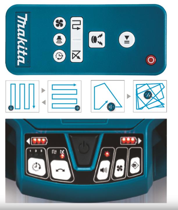 Actual product image Makita Drc200z (Robot vacuum)