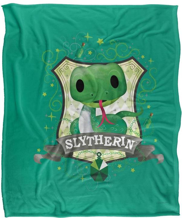 Produktbild Decke Slytherin Goldige (152 x 127 cm)