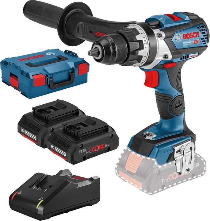 Bosch Professional GSR 18V-110 C (Akkubetrieb)