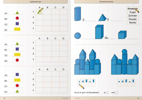 Produktbild Mein Geometrieheft 1/2 und 3/4 im Set (Deutsch, Katrin Langhans, 2021)