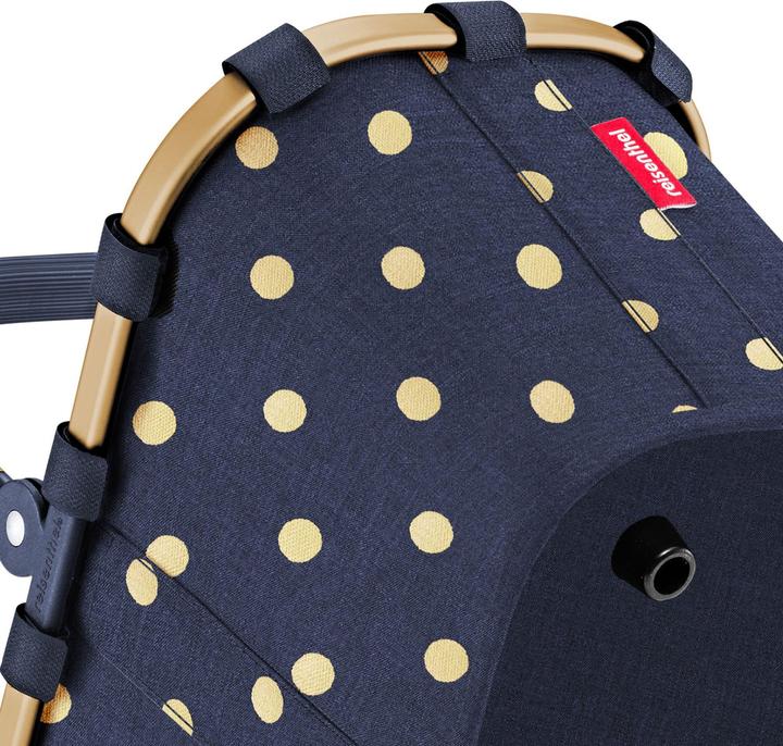 Image du produit reisenthel carrybag XS frame metallic dots blue