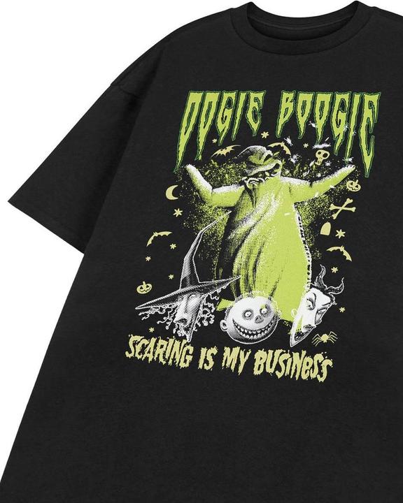 Immagine prodotto The Nightmare Before Christmas Maglietta Oogie Boogie Maniche Corte Adulto Unisex (M)