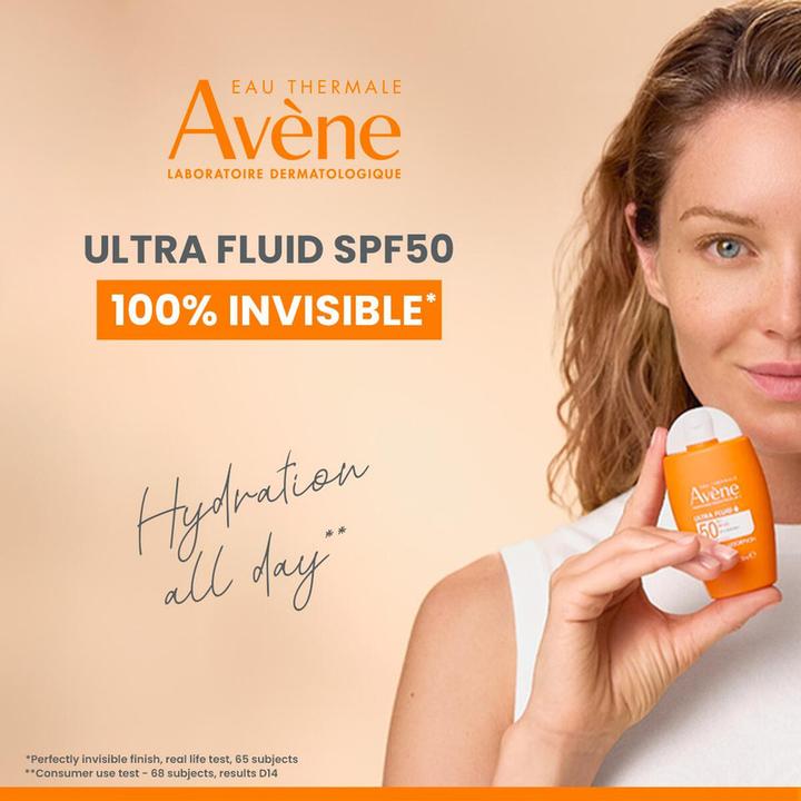 Immagine prodotto Avène Ultra Fluid Invisible (Crema solare viso, SPF 50, 50 ml, 68 g)