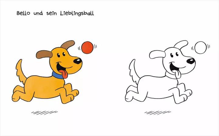 Produktbild Schüttel den Apfelbaum - Malbuch
