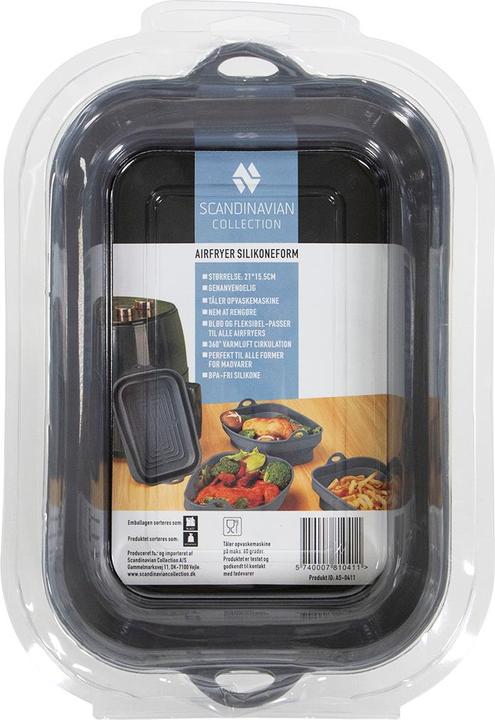 Image du produit Scandinavian Collection Airfryer moules silicone, rectangulaire