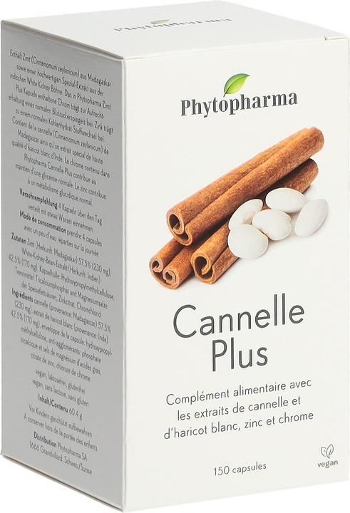 Actual product image Phytopharma Zimt Plus (1 Piece, Capsules, 100 g)