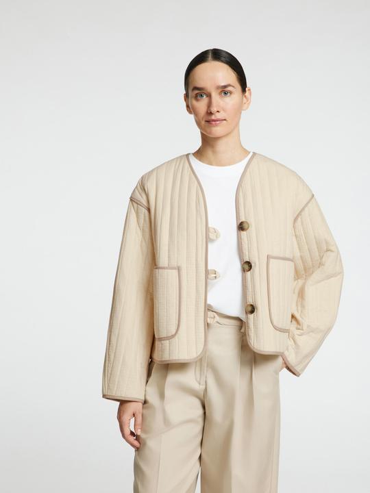 Actual product image Selected Femme Quilted Padded Jacket (40)