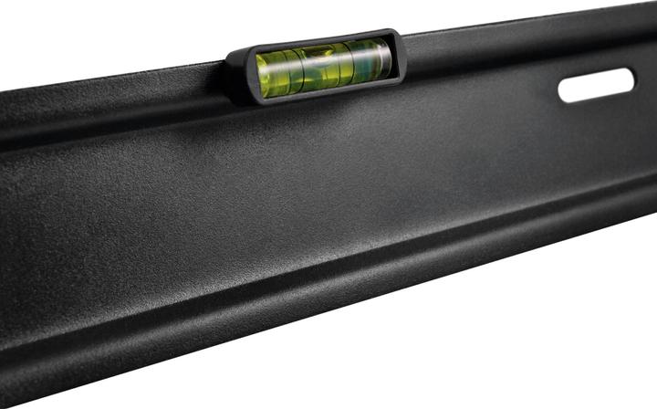 Produktbild Omega TV muurbeugel VESA 75-400 vlak op de muur, 10 mm plat met waterpas (Wand, 60", 35 kg)