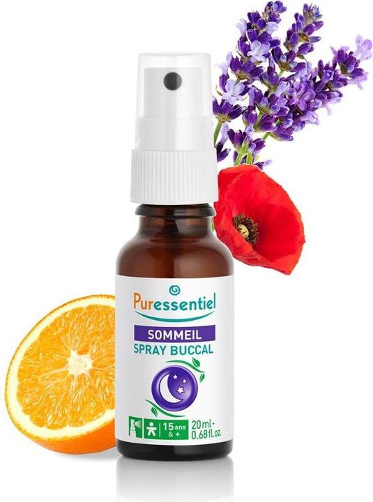 Actual product image Puressentiel Sleep Mouth Spray 20 ml (1 Piece, Spray, 68 g)