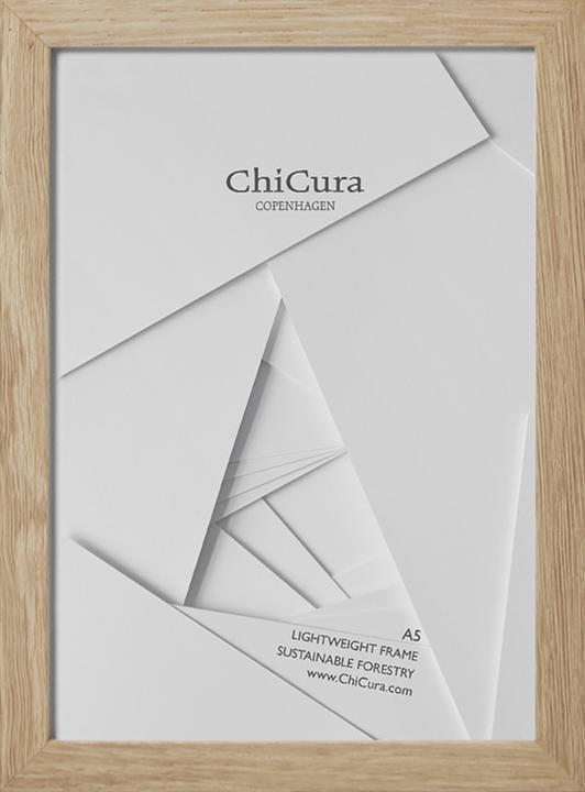 ChiCura Holzrahmen - Glas (A5)