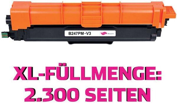 Produktbild Büroring New Build Toner, ersetzt Brother TN-247M, magenta