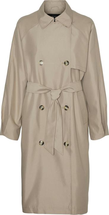 Vero Moda Fly-Away Kragen Curve Mantel Trenchcoat