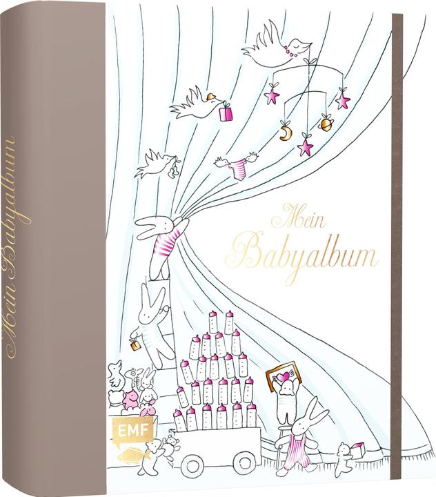 Actual product image Babyalbum - Hallo kleiner Schatz (German, Sandy Lohss, 2019)