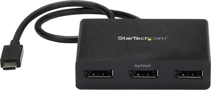 Produktbild StarTech Displayport Hub 3-Port (USB-C, 3 Ports)