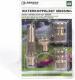 Produktbild Benson Schlauchverbinder Set 4 Stück Messing (Schlauchanschluss)