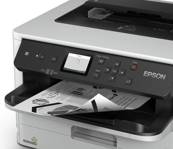 Image du produit Epson WorkForce Pro WF-M5298DW (C11CG08401) jet d'encre, noir et blanc, A4, imprimante (Noir et blanc)