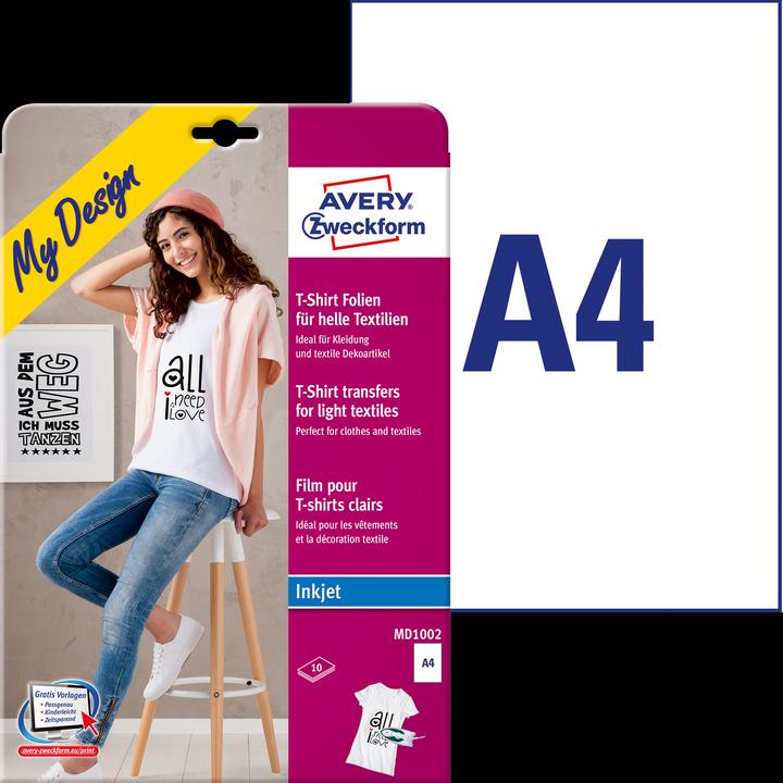 Avery Transferfolien (10 x)