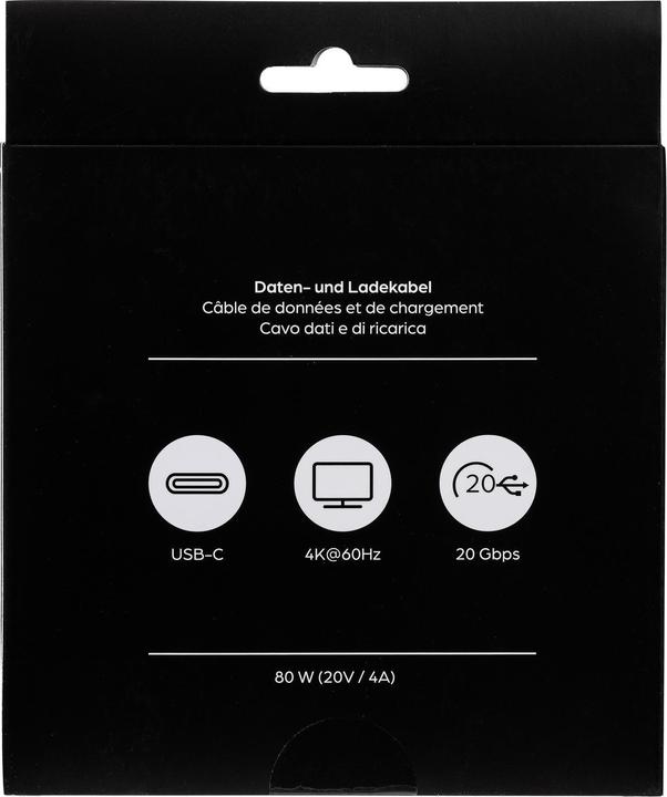 Actual product image Onit USB C – USB C (3 m, USB 4.0, 80 W)