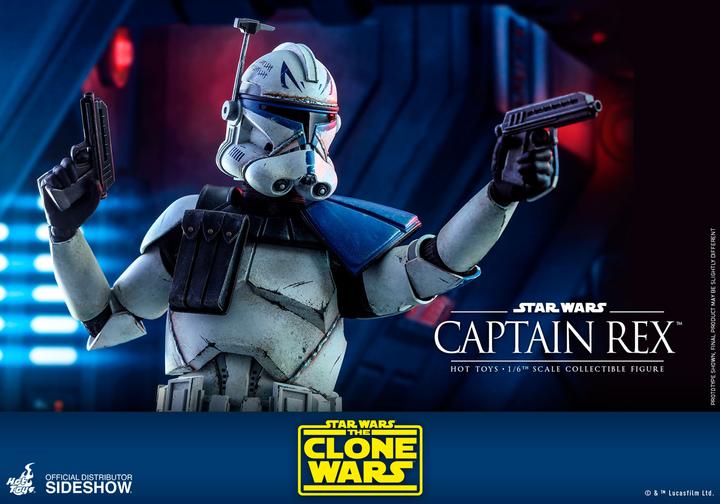 Actual product image Hot Toys Star Wars - The Clone Wars "Captain Rex" 1/6 action figure