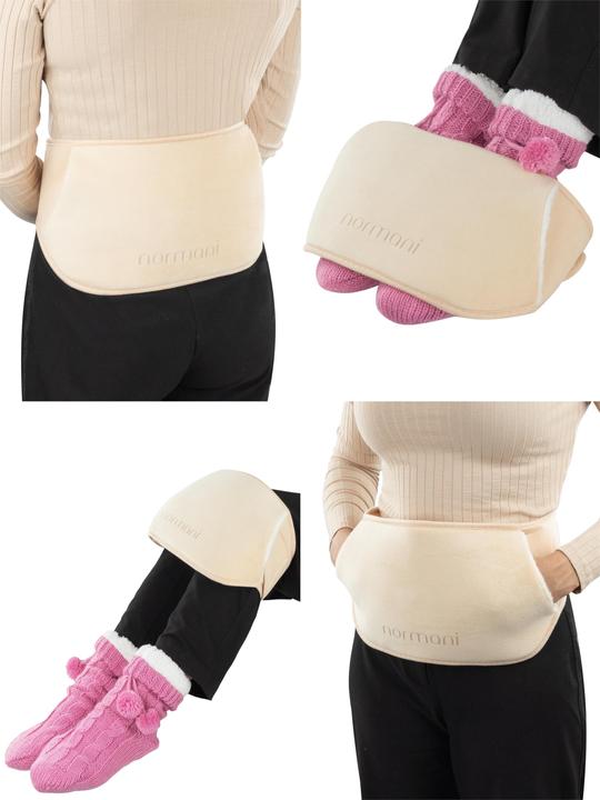 Immagine prodotto Normani Borsa dell'acqua calda con cintura e coperchio Nikiski - 8669 (0.75 l)