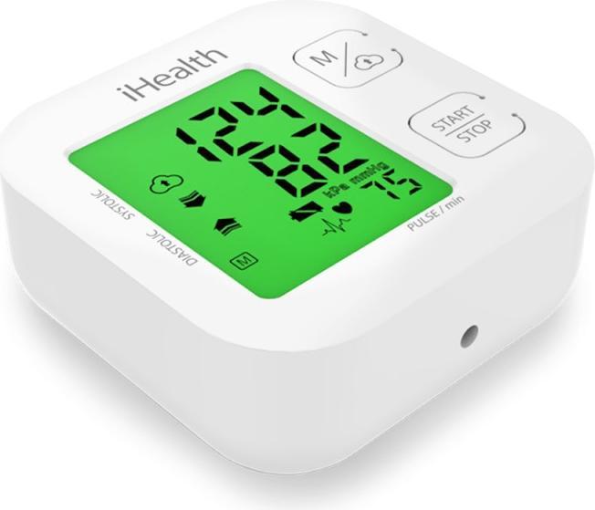 Image du produit iHealth Tensiomètre BP Track Wireless, écran tactile : Oui (Tensiomètre à bras)