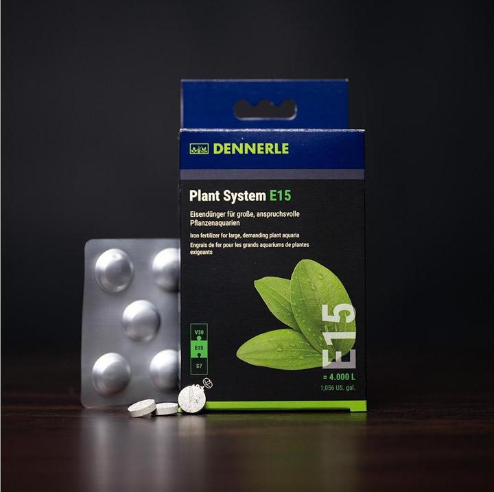 Image du produit Dennerle Plant System E15, 100 comprimés (Entretien des plantes d'aquarium)