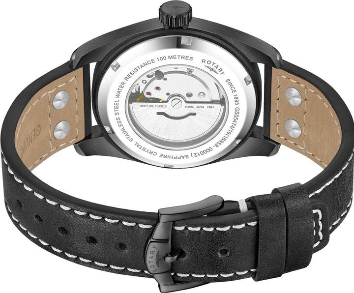 Produktbild Rotary GS05474/19 Commando Herrenuhr 42mm 10ATM (Analoguhr, 42 mm)
