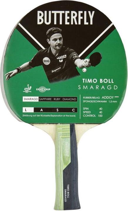 Produktbild Butterfly Schläger Boll Smaragd
