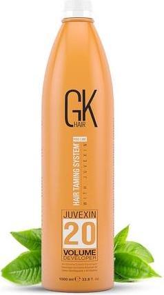 Image du produit Gk Hair Global Keratin Professional Hair Creme 20 Volume Developer 1000ml pour le blanchiment des cheveux