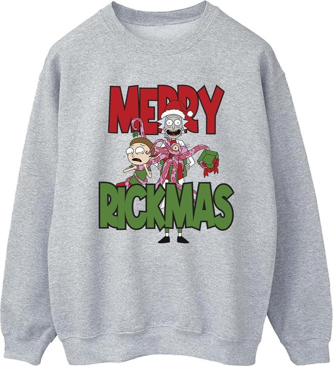 Rick And Morty Merry Rickmas Sweatshirt (XXL)