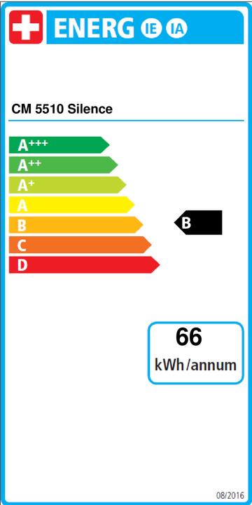 Energie-Label Miele CM 5510 (CH-Stecker)