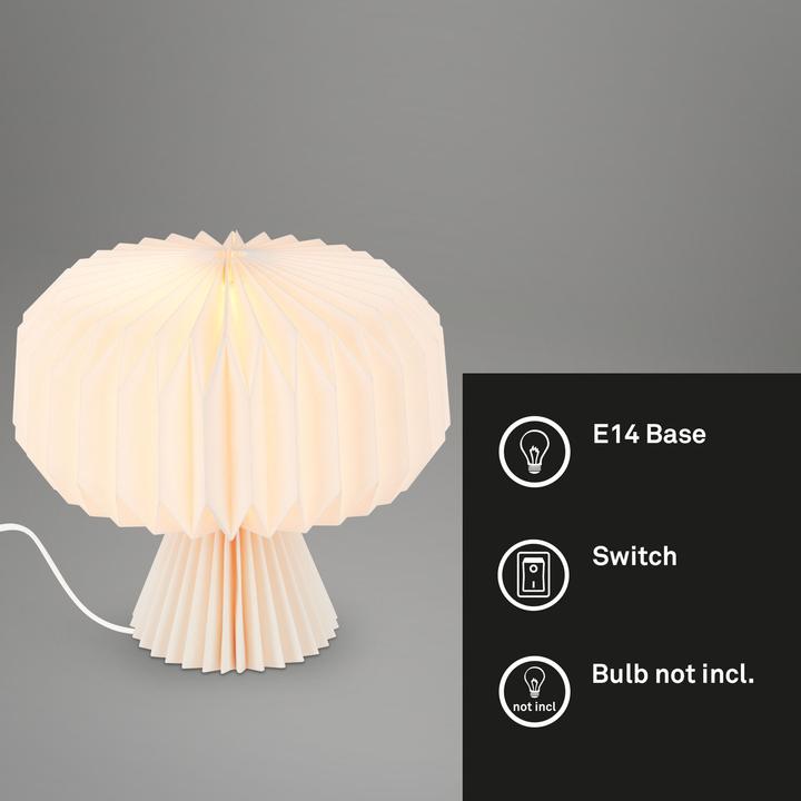 Image du produit Briloner Lampe de table, blanc, 1xE14/max. 6W LED (0 lm)